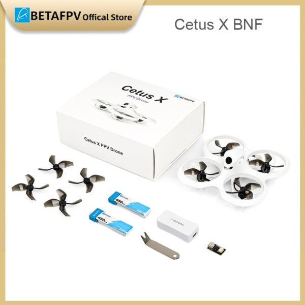 BETAFPV Cetus X - Brushless ELRS FPV Quadcopter BNF/ RTF LiteRadio 3 Radio Transmitter VR03 FPV Goggles C04 FPV Camera RC Drone - Image 6
