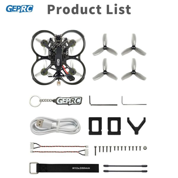 GEPRC Cinebot30 FPV Drone - Analog 4S 6S Ultralight FPV Racing Drone TBS Nano RX / Caddx Ratel 2 GEP-F722-45A AlO V2 for RC FPV Quadcopter - Image 3
