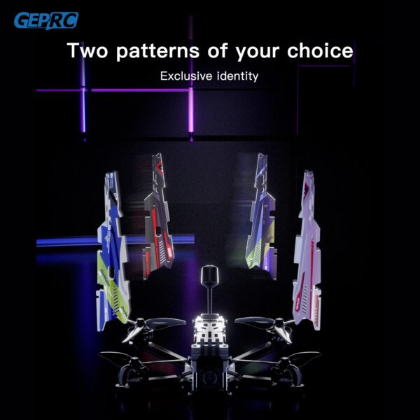 GEPRC DoMain4.2 HD O3 Freestyle FPV - 4.2 inch  Freestyle Drone SPEEDX2 2105.5 2650KV FC F722 SE E55A 32Bit 4IN1 ESC DIY RC Quadcopter — изображение 3