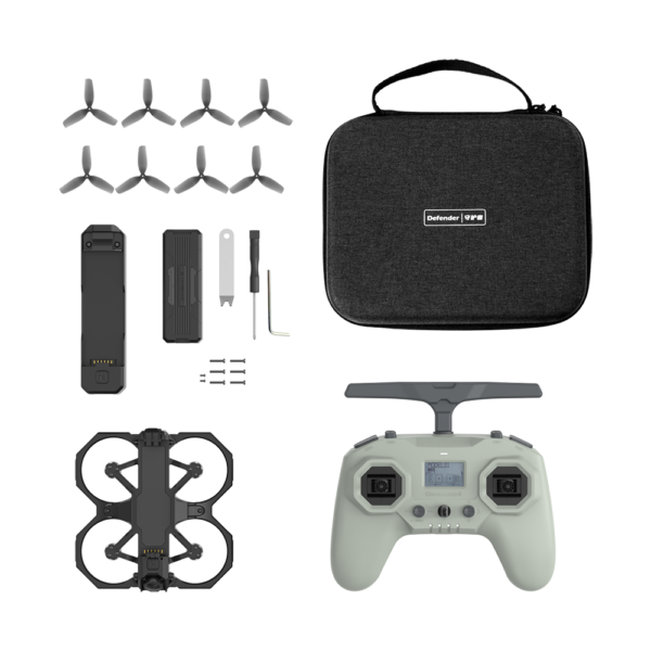 iFlight Defender 16 2S HD With Commando 8 ELRS Radio  - 128g Cinewhoop FPV Drone With F411 AIO 1002 motors 1809-3 props  DJI O3 Air Unit — изображение 4