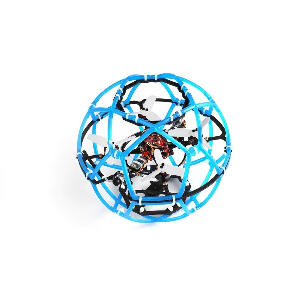 HGLRC Ares DS200 Drone Soccer FPV Version - Single Drone 4S For RC FPV Quadcopter Freestyle Drone Education Child Toys Gift 3 HGLRC Ares DS200 Drone Soccer FPV Version - Single Drone 4S For RC FPV Quadcopter Freestyle Drone Education Child Toys Gift — изображение 3