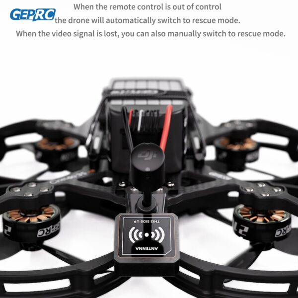 GEPRC CineLog35 V2 HD - O3 GPS FPV Drone O3 Air Unit GEP F722-45A AIO V2 2650KV 6S TBS ELRS RC FPV Quadcopter Freestyle Drone - صورة GEPRC CineLog35 V2 HD - O3 GPS FPV Drone O3 Air Unit GEP F722-45A AIO V2 2650KV 6S TBS ELRS RC FPV Quadcopter Freestyle Drone - صورة 5