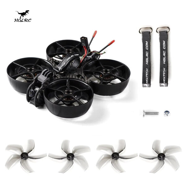 HGLRC Racewhoop30 V2 FPV Racing Drone Analog Version - 4S 2006 3600KV Caddx Ratel 2 3inch Zeus F722 28A For RC FPV Freestyle Drone - Image 7