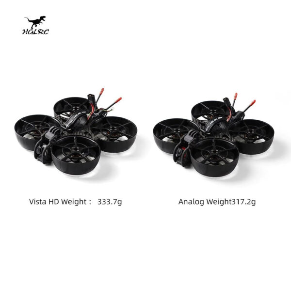 HGLRC Racewhoop30 V2 FPV Racing Drone Analog Version - 4S 2006 3600KV Caddx Ratel 2 3inch Zeus F722 28A For RC FPV Freestyle Drone - Image 4