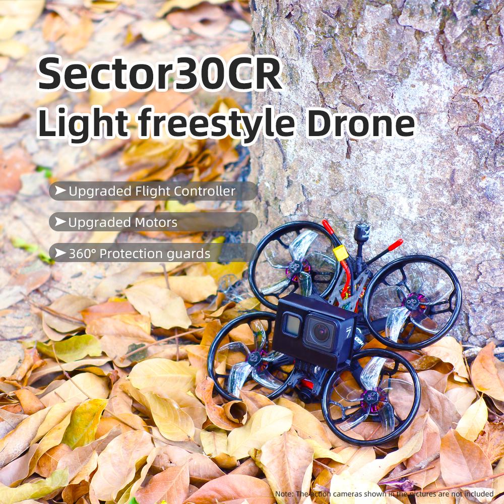 HGLRC Sector30CR - 3'' FPV Freestyle / Cinewhoop Sector150 Upgraded - Analog Version For RC FPV Quadcopter Freestyle Drone 2 HGLRC Sector30CR - 3'' FPV Freestyle / Cinewhoop Sector150 Upgraded - Analog Version For RC FPV Quadcopter Freestyle Drone - Image 2