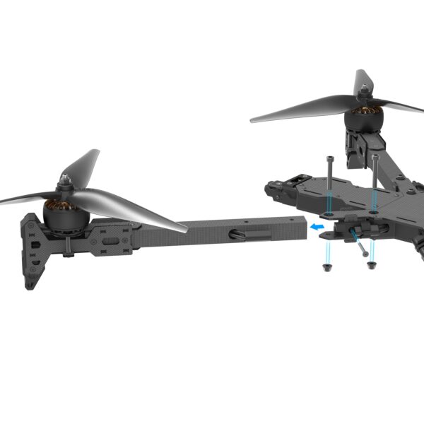 iFlight X413 8S Analog BNF 13 inch Long Range FPV Drone - Can load 6KG, BLITZ F7 Pro FC E80 4-IN-1 Pro ESC XING 4214 motors 599mm Wheelbase - صورة iFlight X413 8S Analog BNF 13 inch Long Range FPV Drone - Can load 6KG, BLITZ F7 Pro FC E80 4-IN-1 Pro ESC XING 4214 motors 599mm Wheelbase - صورة 3