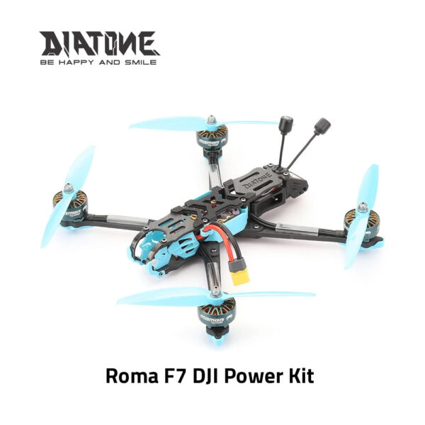 DIATONE Roma F7 6S DJI Power Kit - (NO DJI INSIDE)  Mamba F7 Flight Controller and ESC with LHCP Antenna and GPS Racing Drone Quadc - Image 5