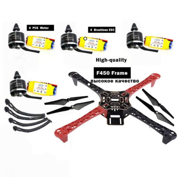 Frame F450 Qav250 Quadcopter Frame Kit - APM2.6 F4 and GPS 2212 2208 HP 30A 1045 prop ~ fpv drone kit F4P01 drone quadrocopter - صورة Frame F450 Qav250 Quadcopter Frame Kit - APM2.6 F4 and GPS 2212 2208 HP 30A 1045 prop ~ fpv drone kit F4P01 drone quadrocopter - صورة 15