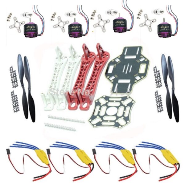 Frame F450 Qav250 Quadcopter Frame Kit - APM2.6 F4 and GPS 2212 2208 HP 30A 1045 prop ~ fpv drone kit F4P01 drone quadrocopter - صورة Frame F450 Qav250 Quadcopter Frame Kit - APM2.6 F4 and GPS 2212 2208 HP 30A 1045 prop ~ fpv drone kit F4P01 drone quadrocopter - صورة 14