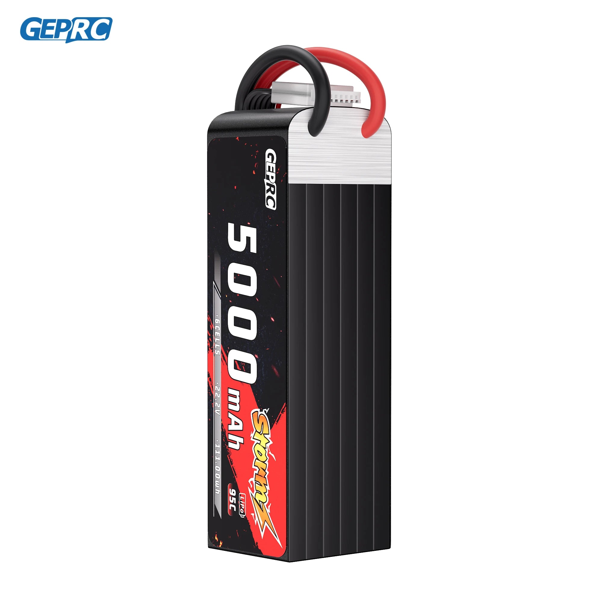 GEPRC Storm 6S 5000mAh 95C Lipo Battery - for 3-5Inch Series Drone RC FPV Quadcopter Freestyle Drone Accessories Parts 5 GEPRC Storm 6S 5000mAh 95C Lipo Battery - for 3-5Inch Series Drone RC FPV Quadcopter Freestyle Drone Accessories Parts - Image 5