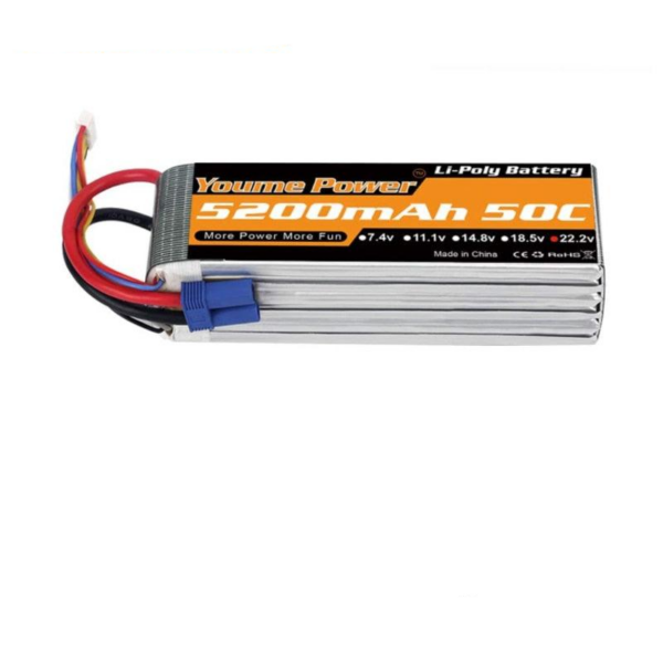 Youme 6S 22.2V 5200mah Lipo Battery - 50C XT60 T XT90 XT150 EC3 EC5 for RC Helicopter Airplane Boat Quadcopter - Image 7
