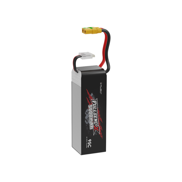 iFlight Fullsend X 6S1P 22.2V 5600mAh 95C Lipo Battery With XT60H XT90H 3 iFlight Fullsend X 6S1P 22.2V 5600mAh 95C Lipo Battery With XT60H XT90H - صورة iFlight Fullsend X 6S1P 22.2V 5600mAh 95C Lipo Battery With XT60H XT90H - صورة 3
