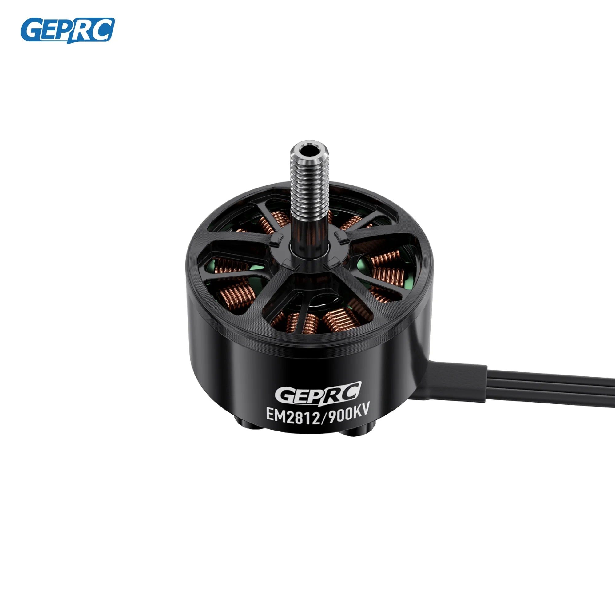 GEPRC EM2812 EM3110 EM3115 900KV Motor - 60A-80A Brushless Motor Black with 7/8/9/10 Inch RC FPV Racing Drone Multicopter 2 GEPRC EM2812 EM3110 EM3115 900KV Motor - 60A-80A Brushless Motor Black with 7/8/9/10 Inch RC FPV Racing Drone Multicopter — изображение 2