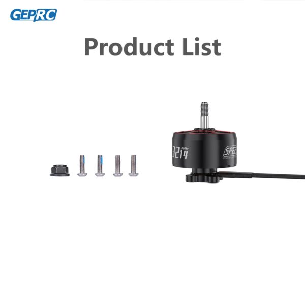 GEPRC SPEEDX2 3214 860KV Motor 9-10 Inch Long Range FPV Drone 6S Brushless Motor FPV RC Multicopter Racing Drone Parts DIY PART — изображение 6