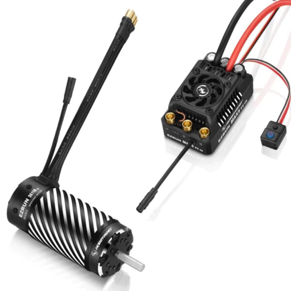 Hobbywing EZRUN MAX5 G2 Combo - EzRun 5690/56118 SD G2 Motor with Ezrun MAX5 G2 ESC (6-12S) for RC Car Truck - Image 3