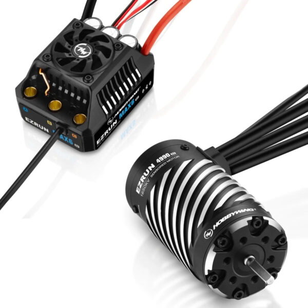 Hobbywing Ezrun MAX6 G2 Combo - EzRun 4990/5690 SD G2 Motor with Ezrun Max6 G2 ESC for RC Car Truck - Image 3