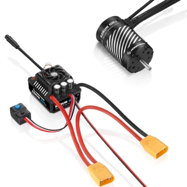 Hobbywing EZRUN MAX8 G2 COMBO - EZRUN 4268SD/4278SD G2 motor with EZRUN MAX 8 G2 ESC for RC Car Trucks - Image 3