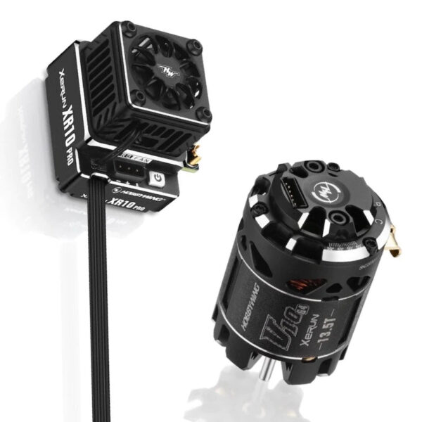 Hobbywing XERUN XR10 Pro ESC G2S Combo - XERUN V10 G3 G4 Competition Brushless Motor with XR10 Pro G2S ESC for RC Car Trucks — изображение 5