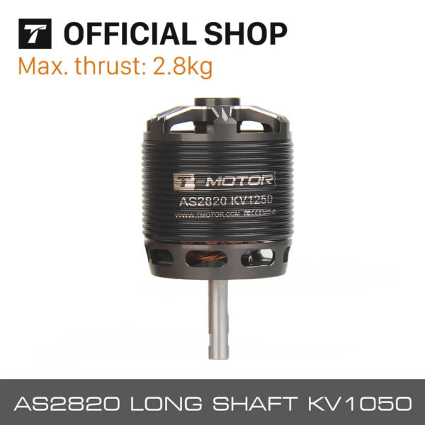 T-motor AS2820 Long Shaft Brushless Motor - KV880 KV1050 KV1250 2.8KG Thrust specially designed for 20-30E 3D and F3A 3 T-motor AS2820 Long Shaft Brushless Motor - KV880 KV1050 KV1250 2.8KG Thrust specially designed for 20-30E 3D and F3A - صورة T-motor AS2820 Long Shaft Brushless Motor - KV880 KV1050 KV1250 2.8KG Thrust specially designed for 20-30E 3D and F3A - صورة 3
