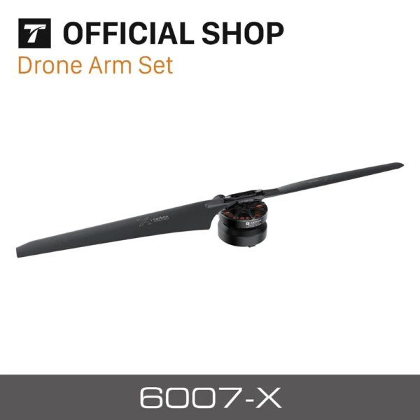 T-MOTOR 6007-X Drone Arm Set - (MN6007II KV320+Alpha60A LV/MN6007II KV160+ Alpha60A HV) Integrated Propulsion System+ MF2211 Prop 3 T-MOTOR 6007-X Drone Arm Set - (MN6007II KV320+Alpha60A LV/MN6007II KV160+ Alpha60A HV) Integrated Propulsion System+ MF2211 Prop - صورة T-MOTOR 6007-X Drone Arm Set - (MN6007II KV320+Alpha60A LV/MN6007II KV160+ Alpha60A HV) Integrated Propulsion System+ MF2211 Prop - صورة 3
