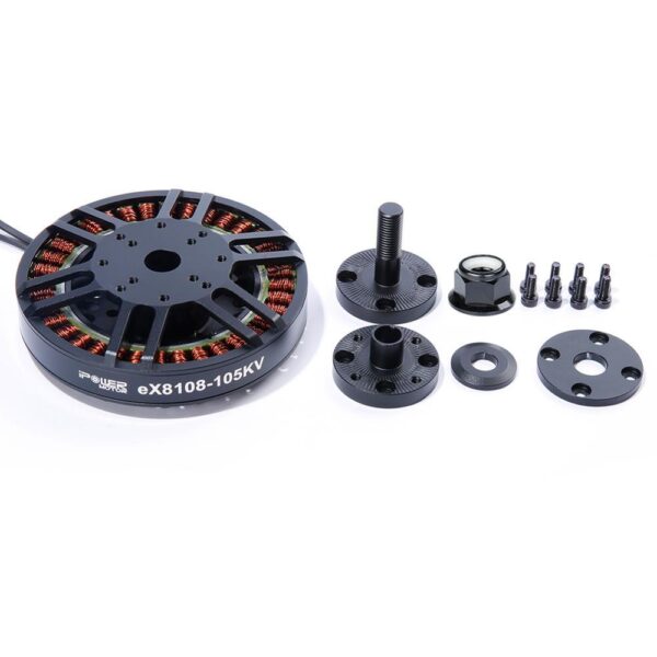 iPower Motor ex-8 eX8108 8108 105KV Brushless Motor for MIT mini cheetah robot dog backflips - Image 6