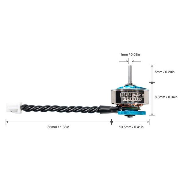 BETAFPV 0802SE Brushless Motors 19500KV (2022 Version) - صورة BETAFPV 0802SE Brushless Motors 19500KV (2022 Version) - صورة 4