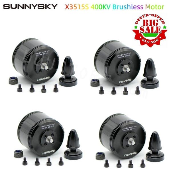 1/2/4PCS SUNNYSKY X3515S 400KV Brushless Motor for Rc Multi-Rotor Copter UAV Model Airplane Hobby Parts 3 1/2/4PCS SUNNYSKY X3515S 400KV Brushless Motor for Rc Multi-Rotor Copter UAV Model Airplane Hobby Parts - Image 3