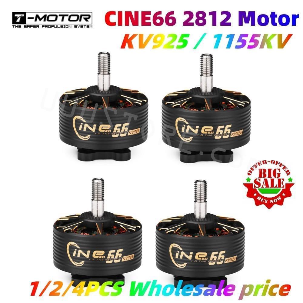 1/2/4PCS T-MOTOR CINE66 2812 KV925 1155KV 4-6S Brushless Motor for RC Airplane Multirotor X-Class Cinelifter FPV Drones 3 1/2/4PCS T-MOTOR CINE66 2812 KV925 1155KV 4-6S Brushless Motor for RC Airplane Multirotor X-Class Cinelifter FPV Drones - Image 3