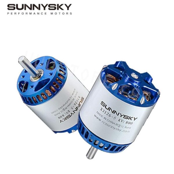 1/2PCS SunnySky X3126 30E Fixed Wing 3D 3A Ultimate Power Motor 550kv 800kv Drone Frame Brushless Motor For Rc Fixed Wing Drone - Image 3