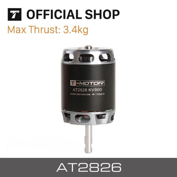 T-MOTOR AT2826 Long Shaft Motor - KV900 KV1100 brushless motor Thrust 3.4KG for long range drones fixed wing uav — изображение 3