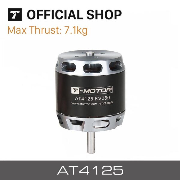 T-MOTOR AT4125  Long Shaft Motor - 250kv 540kv 7.1KG Thrust Heavy lift drone motors rc aircraft model plane bldc motor for Fixed wing UAV — изображение 3