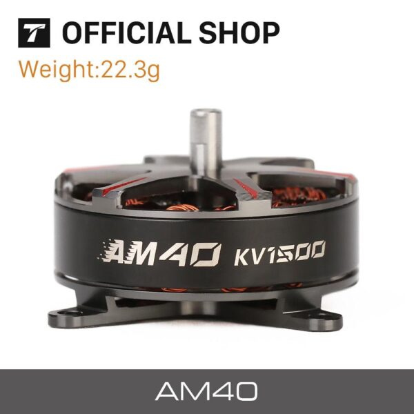 T-motor AM40 3D KV1500 KV1850 Brushless Motor 2-3S For RC Fixed-wing Airplane Drone 4 T-motor AM40 3D KV1500 KV1850 Brushless Motor 2-3S For RC Fixed-wing Airplane Drone - Image 4