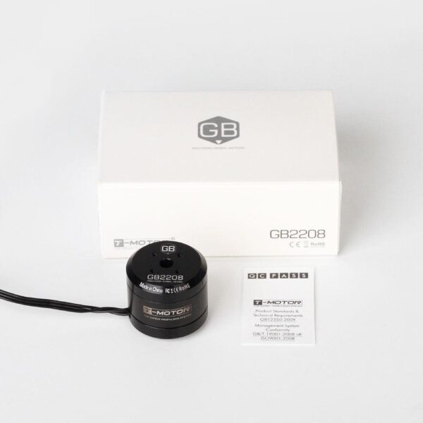 T-Motor GB2208 KV128 Gimbal Motor 3S 0.6KG Torsion Brushless Motor for FPV/Aerial photography 4 T-Motor GB2208 KV128 Gimbal Motor 3S 0.6KG Torsion Brushless Motor for FPV/Aerial photography - Image 4
