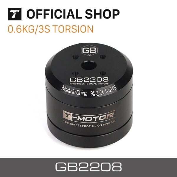 T-Motor GB2208 KV128 Gimbal Motor 3S 0.6KG Torsion Brushless Motor for FPV/Aerial photography 3 T-Motor GB2208 KV128 Gimbal Motor 3S 0.6KG Torsion Brushless Motor for FPV/Aerial photography - Image 3