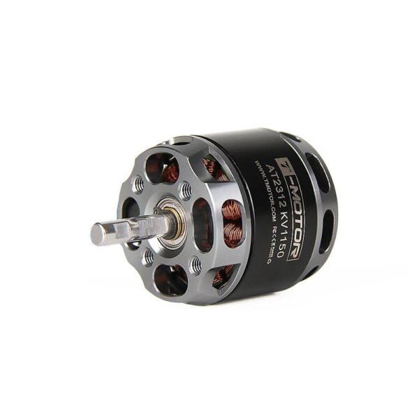 T-MOTOR AT2312 Long Shaft KV1150 1400KV brushless motor Max Thrust 1.3KG for fixed wing rc drone - Image 3