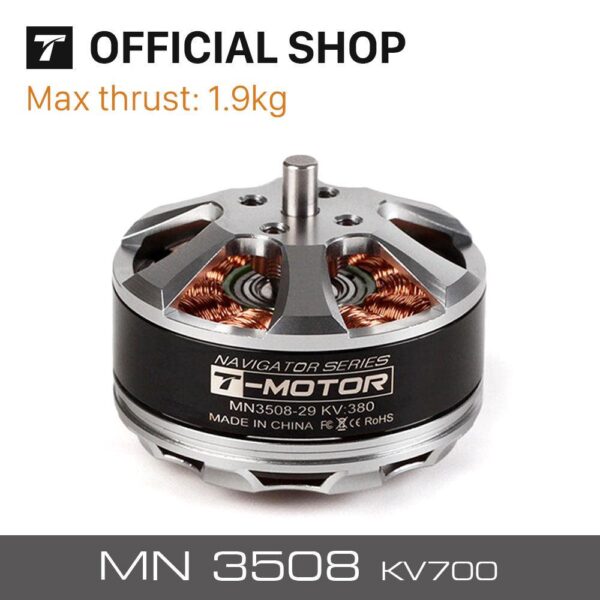 T-motor MN3508 KV380/KV580/KV700 Motor - 1.9KG Thrust Professional Electric Outrunner Brushless Motor For Multicopter Boats Aircraft Planes - Image 3