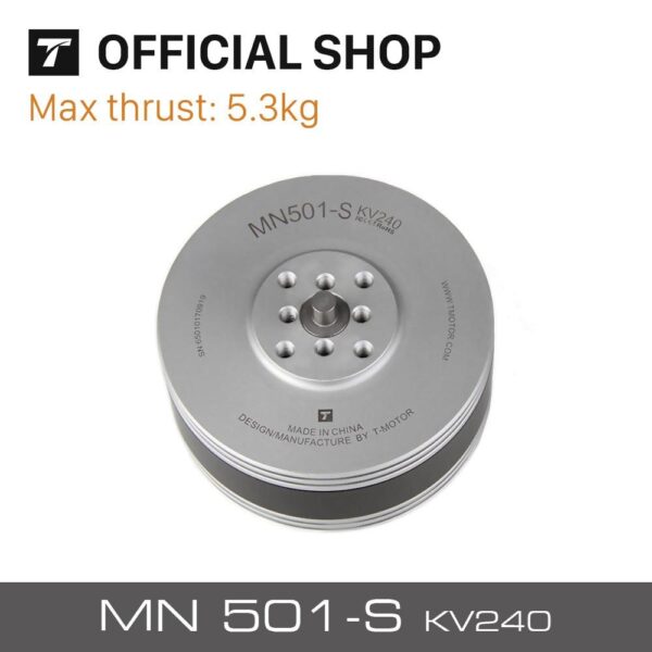 T-Motor MN501-S KV240 5.3KG Thrust Brushless Electrical Motor Navigator Series For Multicopter Aircraft RC Rotor Drones 3 T-Motor MN501-S KV240 5.3KG Thrust Brushless Electrical Motor Navigator Series For Multicopter Aircraft RC Rotor Drones - Image 3