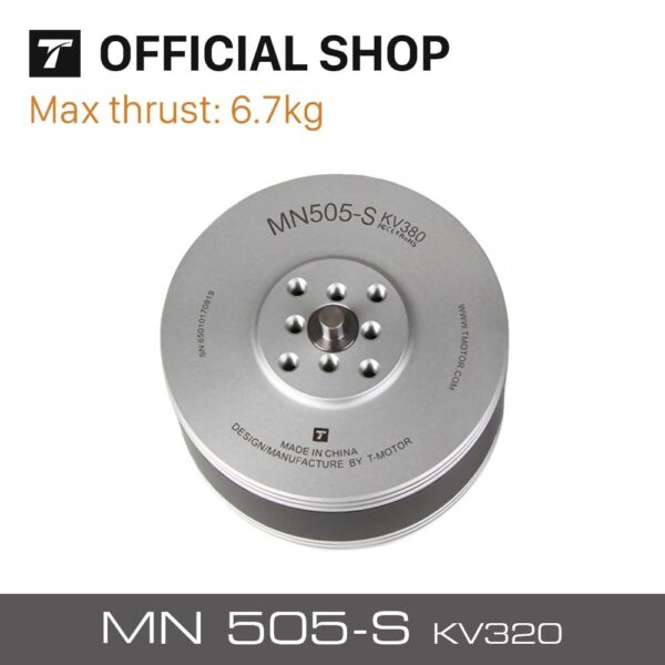 T-Motor MN505-S KV320 Max Thrust 6.7KG Navigator Series  Brushless Electrical Motor For Multirotor Aircraft RC Drone Accessories - Image 3