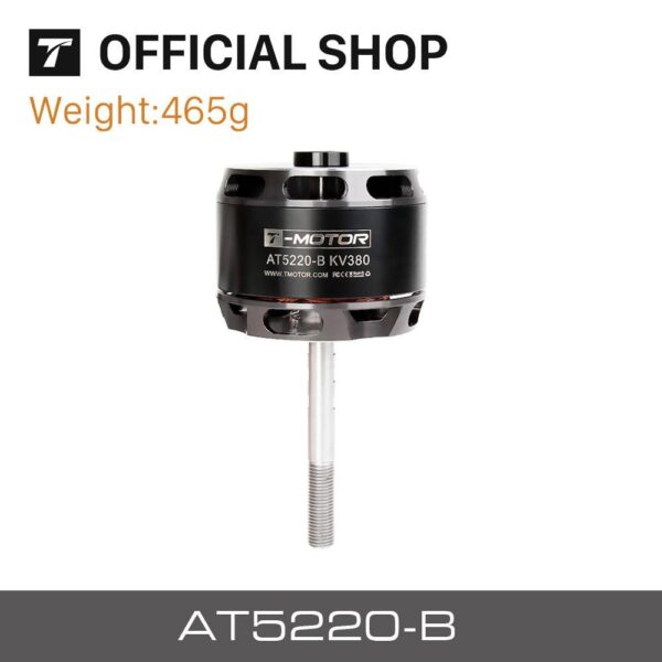T-motor AT5220-B KV380 Motor - 465g Thrust 20-25CC Outrunner Brushless Motor For RC FPV Fixed Wing Drone Airplane Aircraft Quadcopter Multicopter - Image 3