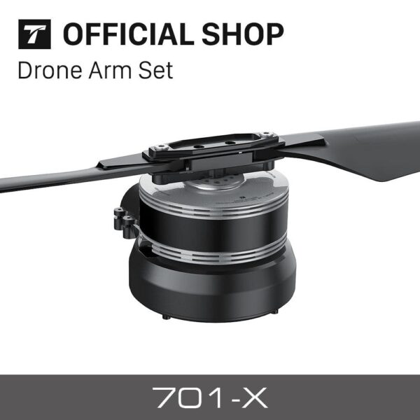 T-MOTOR 701-X Drone Arm Set - MN701S Brushless Motor + Alpha 80A ESC + PROP combo fit tube size 25/30/35 mm - Bild 3