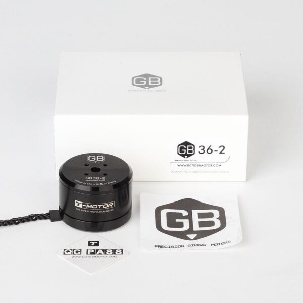 T-motor GB36-2 KV30 4S 2.2KG Torsion Professional High Torque Gimbal Motor - Image 4