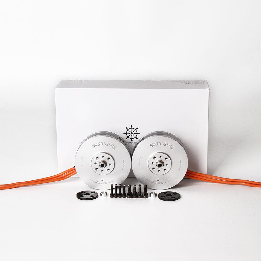 2Pcs/Set T-motor MN701-S KV135 KV280 Brushless Motor IP55 9.4KG+ Thrust For Multirotor Quadcopter UAV Aircraft RC Drone 1 2Pcs/Set T-motor MN701-S KV135 KV280 Brushless Motor IP55 9.4KG+ Thrust For Multirotor Quadcopter UAV Aircraft RC Drone