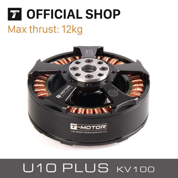 T-Motor U10 Plus KV100 Motor - New Efficiency 12KG Thrust For Multirotor  Drone Helicopter Multirotor Brushless Motor - Image 3