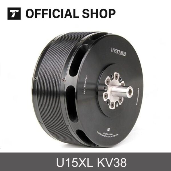 T-MOTOR U15XL KV38 100kg Thrust 23KW 100V Brushless Motor For Heavy Lifting Multi-Rotor Drone 3 T-MOTOR U15XL KV38 100kg Thrust 23KW 100V Brushless Motor For Heavy Lifting Multi-Rotor Drone - صورة T-MOTOR U15XL KV38 100kg Thrust 23KW 100V Brushless Motor For Heavy Lifting Multi-Rotor Drone - صورة 3