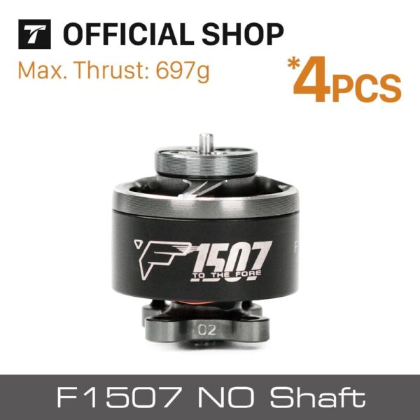 4x T-MOTOR F1507 No Shaft KV2700/KV3800 Brushless Motor For Cinewhoop , 3" prop FPV Drone FPV Freestyle Racing Drone - Image 3