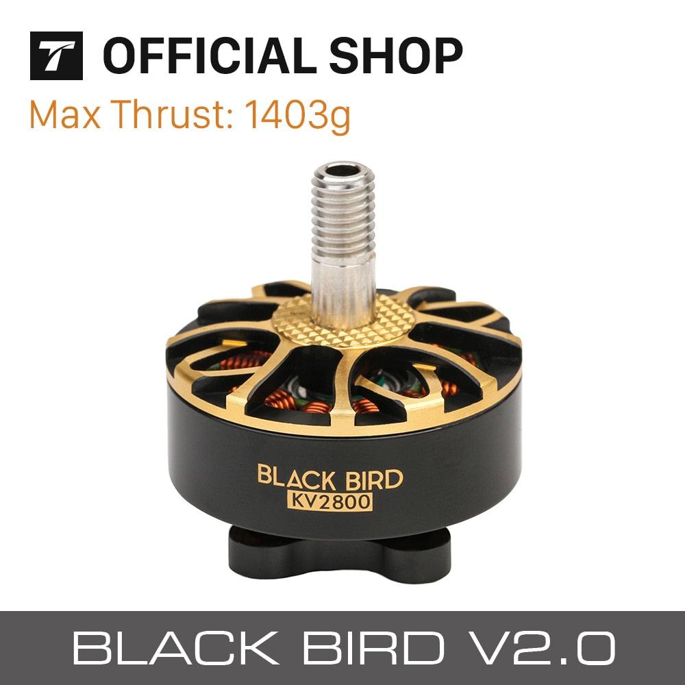 T-motor BLACK BIRD V2.0 Brushless Motor KV1950 KV2800 FPV Champion Co-brand for FPV Freestyle version Competition Racing Drone 3 T-motor BLACK BIRD V2.0 Brushless Motor KV1950 KV2800 FPV Champion Co-brand for FPV Freestyle version Competition Racing Drone - Image 3