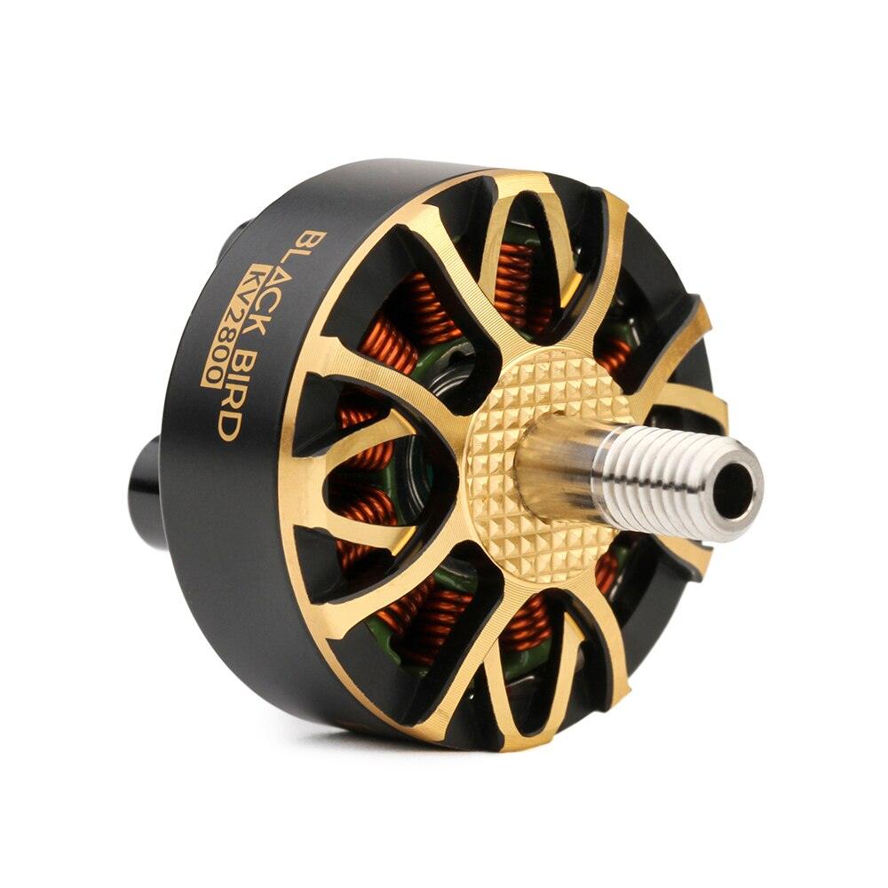 T-motor BLACK BIRD V2.0 Brushless Motor KV1950 KV2800 FPV Champion Co-brand for FPV Freestyle version Competition Racing Drone 2 T-motor BLACK BIRD V2.0 Brushless Motor KV1950 KV2800 FPV Champion Co-brand for FPV Freestyle version Competition Racing Drone - Image 2