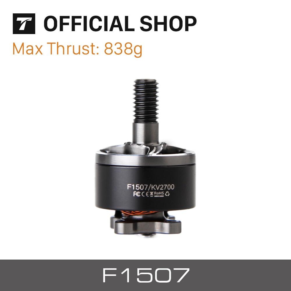 T-MOTOR F1507 KV2700 / KV3800 Brushless Motor - Max Thrust 838g High Torque Brushless FPV Motor For Cinewhoop 3 T-MOTOR F1507 KV2700 / KV3800 Brushless Motor - Max Thrust 838g High Torque Brushless FPV Motor For Cinewhoop — изображение 3