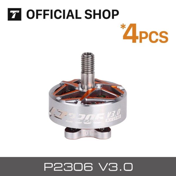 4PCS T-motor PACER P2306 V3.0 - KV1750 KV1950 KV2550 Powerful Brushless Outrunner Motor Freestyle For FPV RC Drone - Image 3