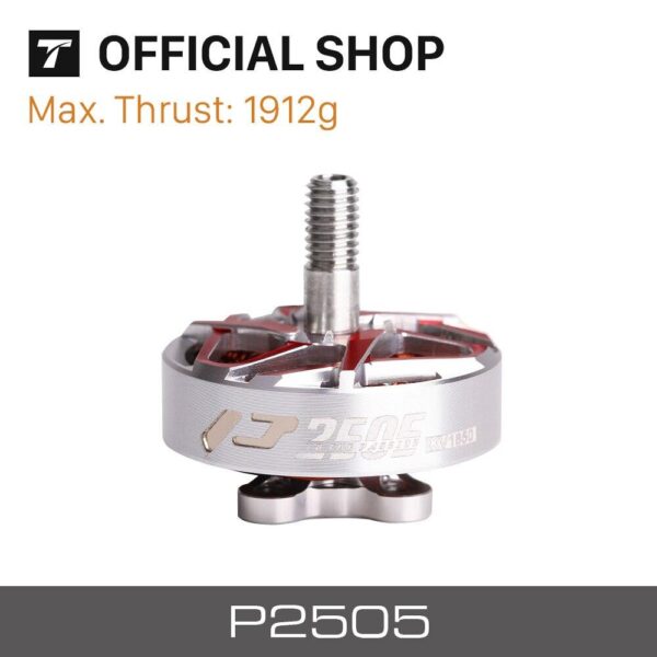 T-MOTOR P2505 KV1850 4-6S 2KG Thrust FPV Outrunner Brushless Motor for Freestyle Version 3 T-MOTOR P2505 KV1850 4-6S 2KG Thrust FPV Outrunner Brushless Motor for Freestyle Version — изображение 3